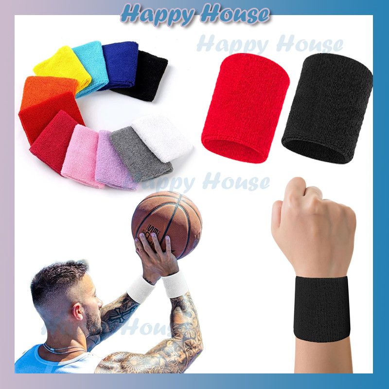 Wrist Band Olahraga Deker Handuk Pergelangan Tangan Deker Tangan