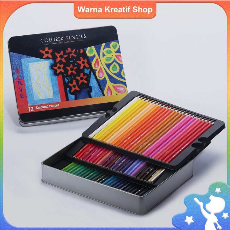 

Pensil Warna Minyak Premium 48/72 Warna Set Lengkap untuk Kreasi Seni