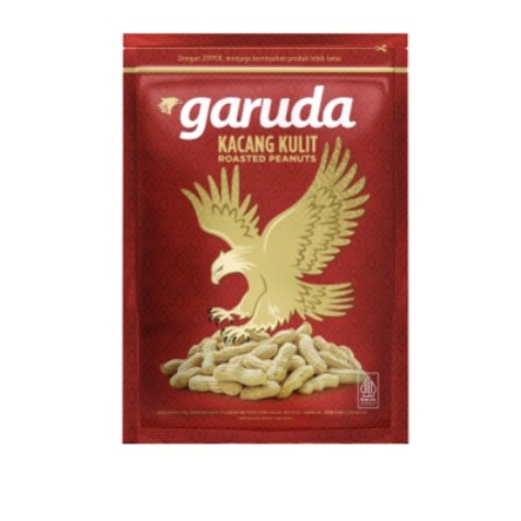 GARUDA Kacang KULIT snack kacang Garuda 27 gr 10 sachet [1 pack] KACANG KULIT