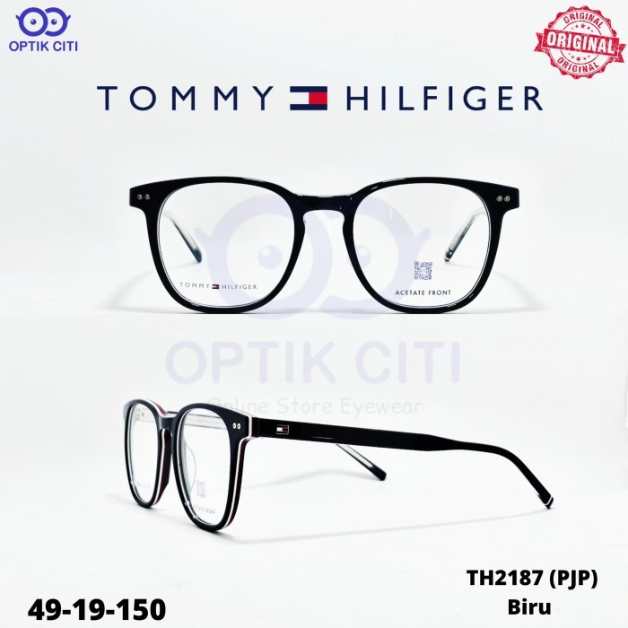 Frame Kacamata Pria / Wanita Tommy Hilfiger 2187 Original || Ringan || Kacamata Kotak