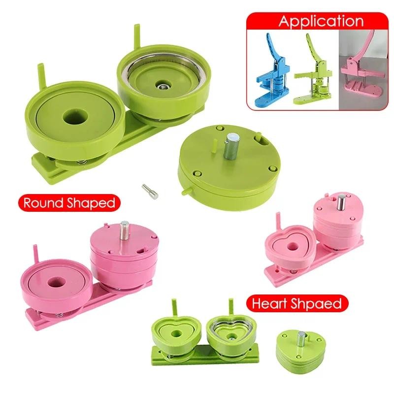 

25/32/37/44/58/75mm Badge Maker Molds DIY Button Badge Maker Press Machine Interchangeable Die Mould Round Badge Punching Die