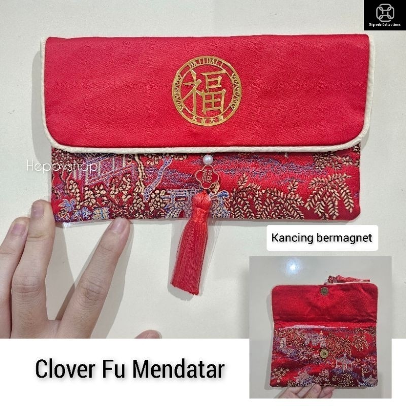 

Dompet Angpao Kain Imlek, Angpao Kain Merah Chinese