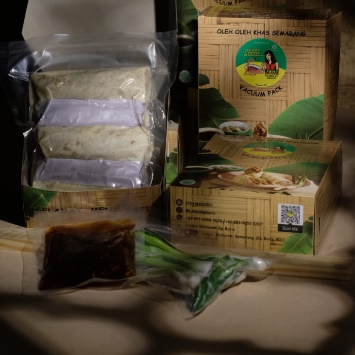 

Lunpia Mataram Semarang Basah Vakum / Lumpia Vacuum isi 5