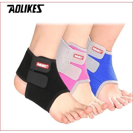 Ankle Support Kaki AOLIKES-7128 Deker Pelindung Engkel Kaki Anak Anti Cedera Ankle Brace Strap Dekke