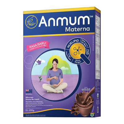

Anmum Materna Susu Bubuk Ibu Hamil Cokelat 200 g