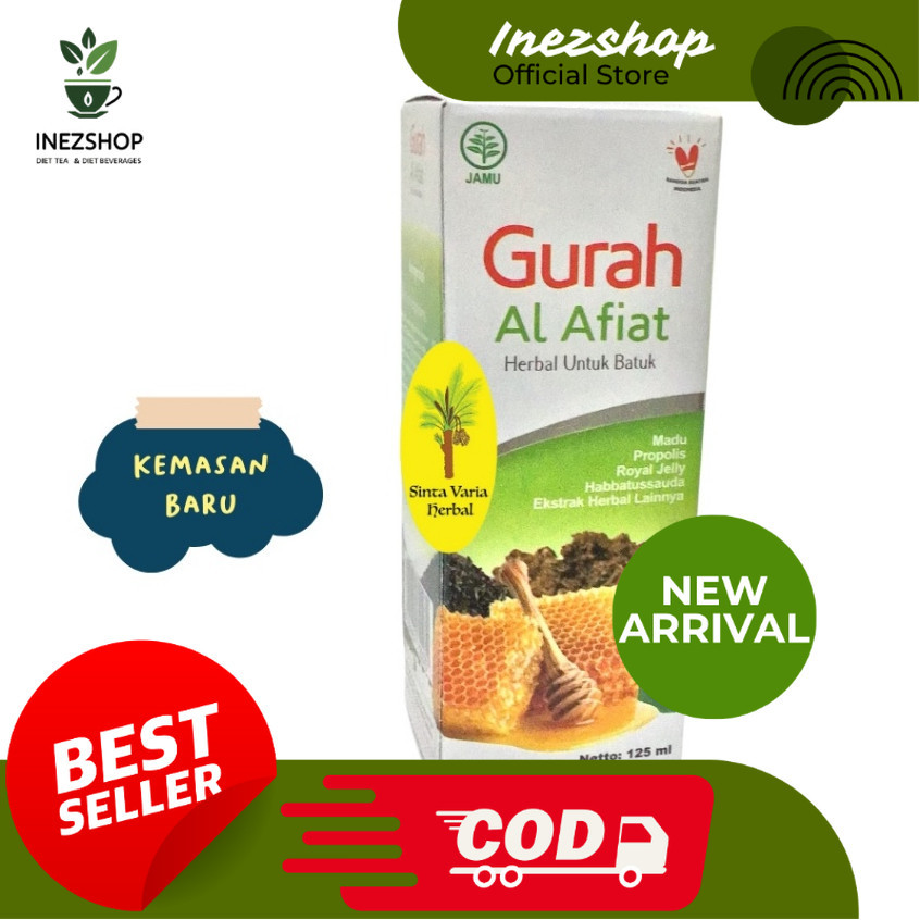 

Syrup Madu Gurah Al Afiat 125ml – Gurah Herbal Anak & Dewasa | Batuk, Sinusitis, Flu
