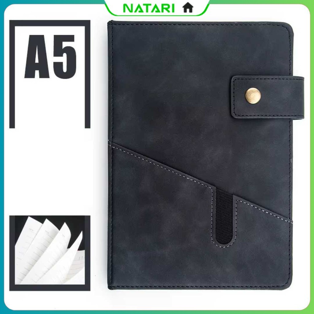 

Toddi Buku Jurnal Hardcover Notebook Diary 80 GSM 200 Halaman A5 - TD157