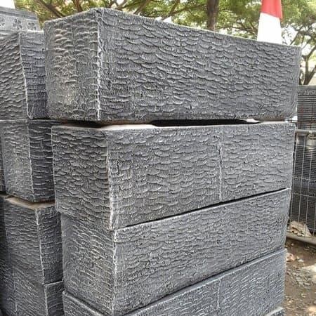 Pot beton persegi panjang - pot beton kotak
