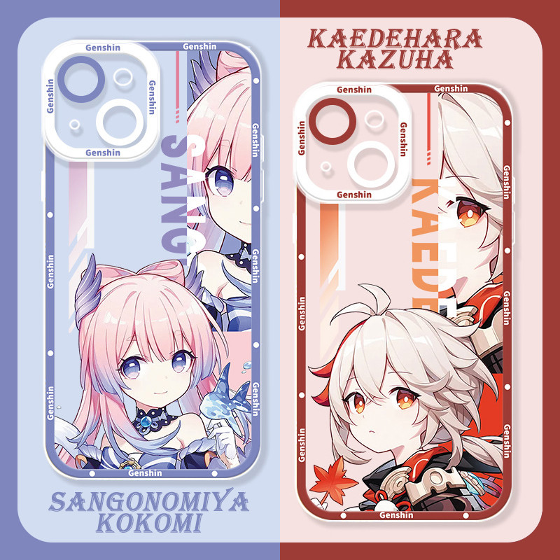 Genshin Impact Kaedehara Kazuha Phone Case For Samsung Galaxy S24 S23 S22 Ultra S21 S20 FE Note 20 1