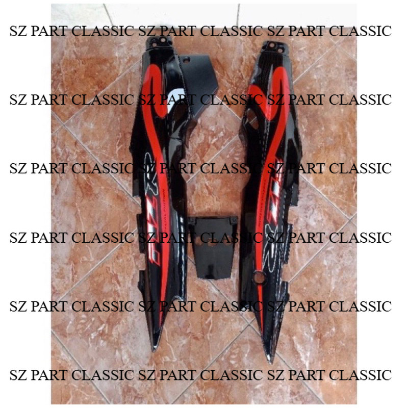 bodi body caltek merah bodi fiz R f1zr bodi kanan kiri set tutup aki fiz R merah caltek presisi dan 