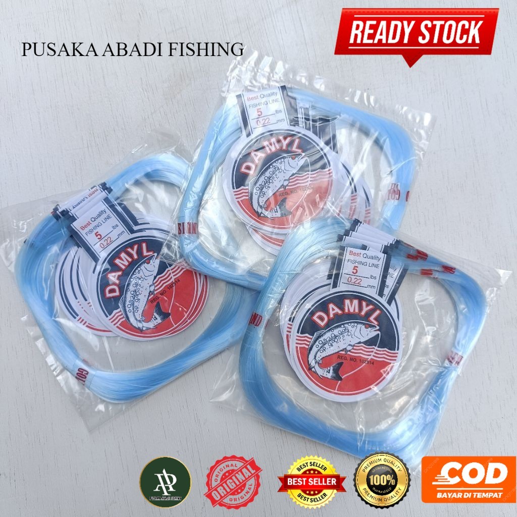 SENAR GOLDENFISH DAMYL  1 LB - 20 LB - SENAR PANCING DAMYL