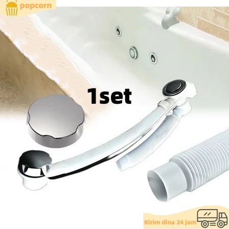 Avur Bathtub / Tabung Saluran Pembuangan Air Bathtub / Afur Bathub Injak / Pembuangan Bak Mandi
