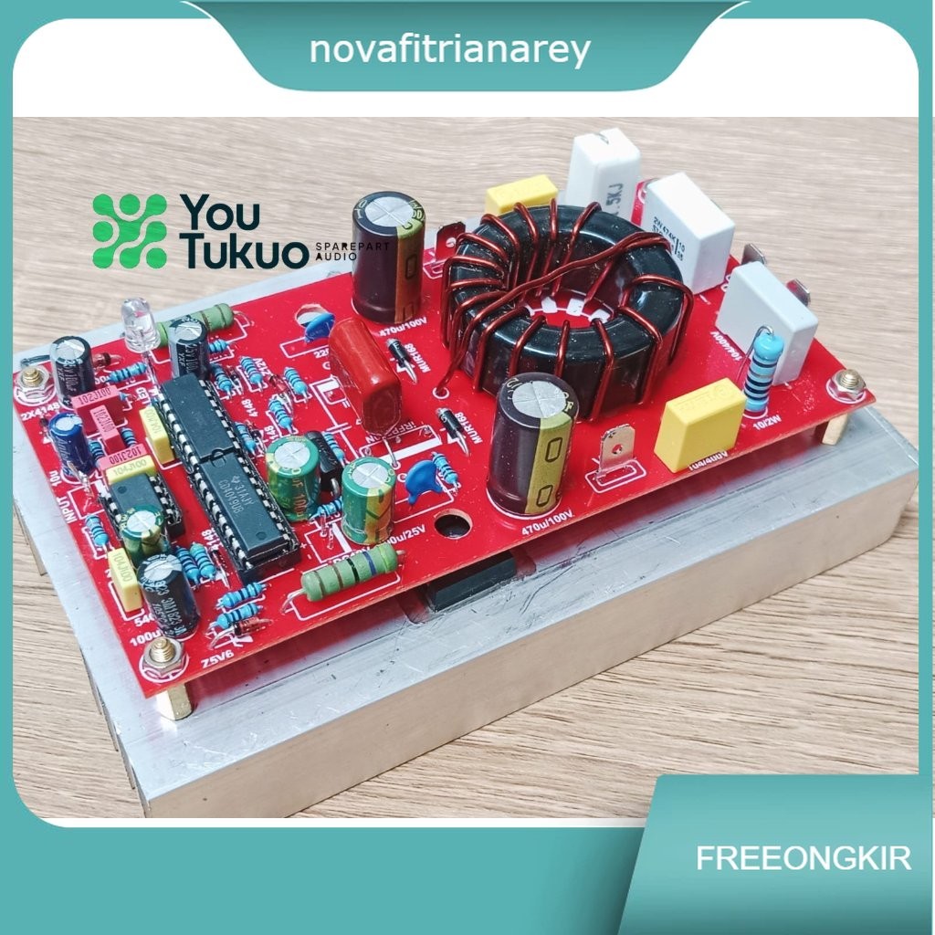 Class D D900 Kit Power Amplifier 900W Pcb Fiber