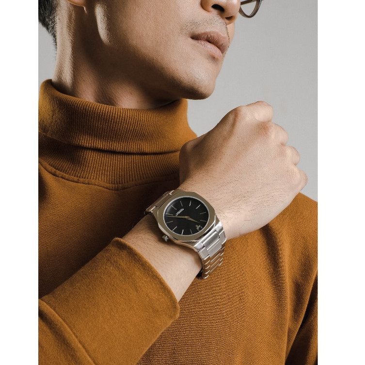 flash sale roodolph watch - galvant gunmetal grey jam tangan pria jam tangan analog