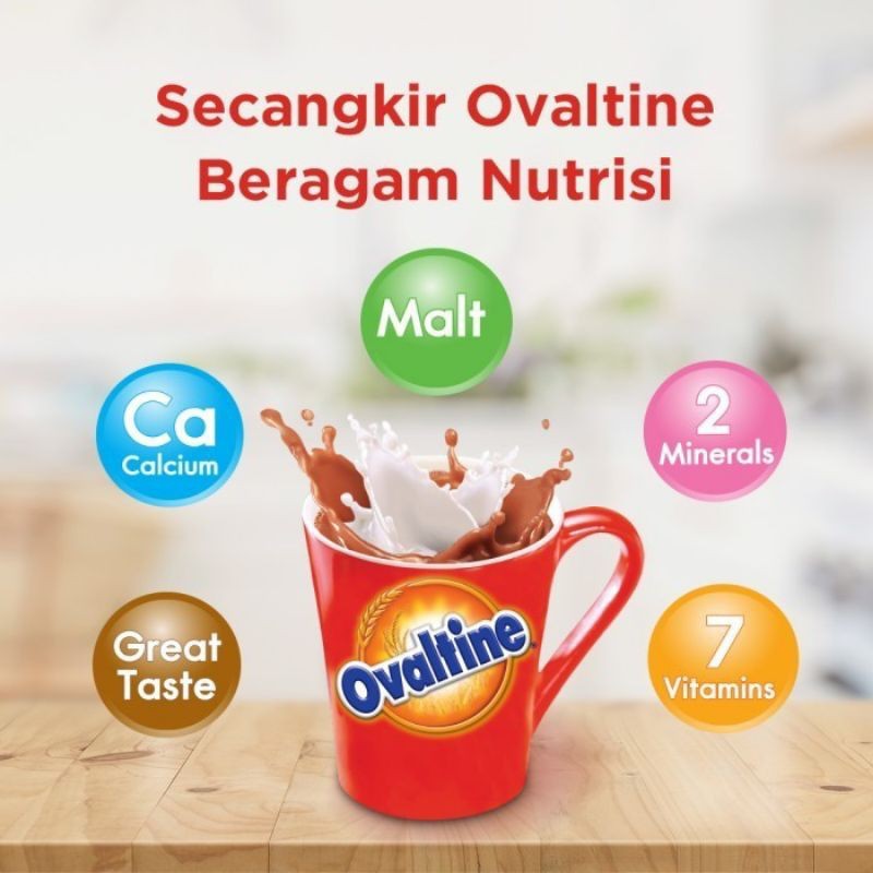 

TERLARIS ovaltine formula swiss 1kg / Ovaltine Classic Susu Bubuk Coklat 900g