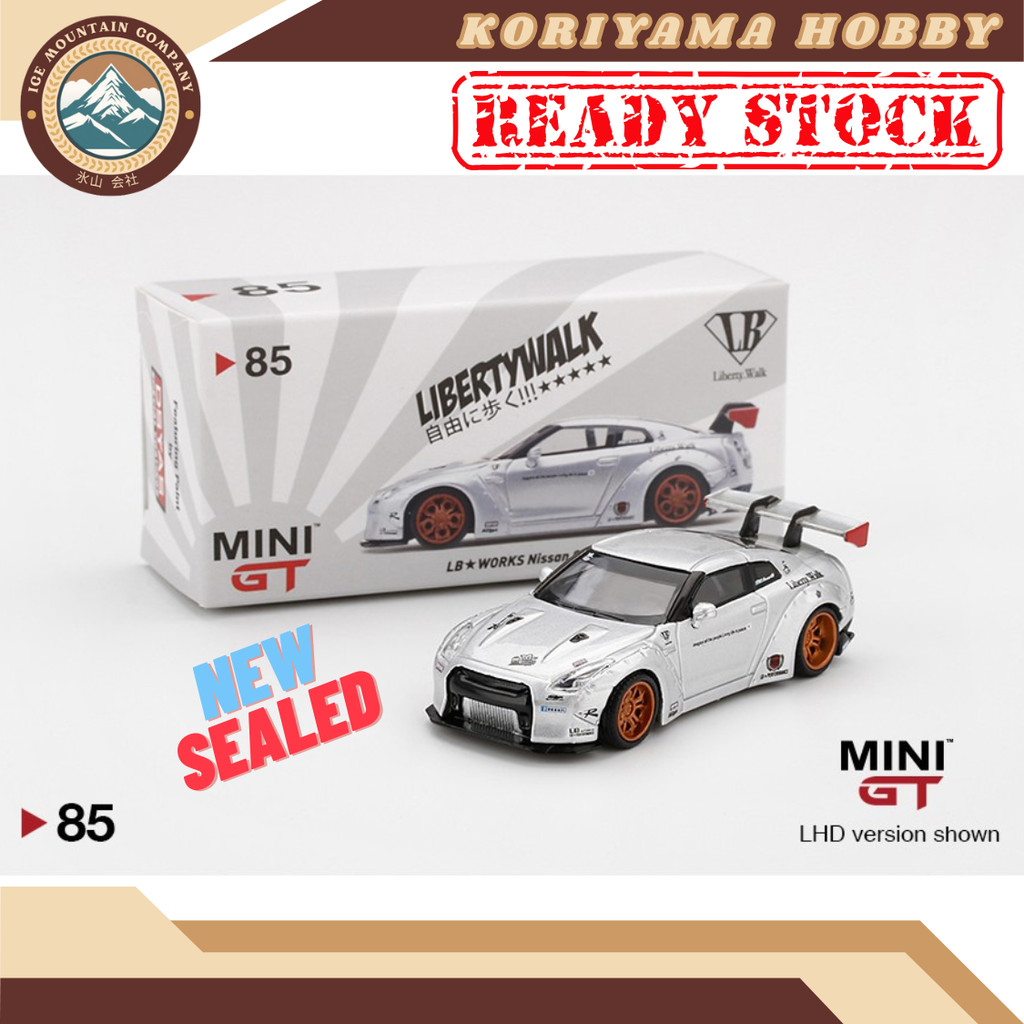 MiniGT #85 Nissan GTR R35 LB★Works Taiwan Exclusive Magic Pearl