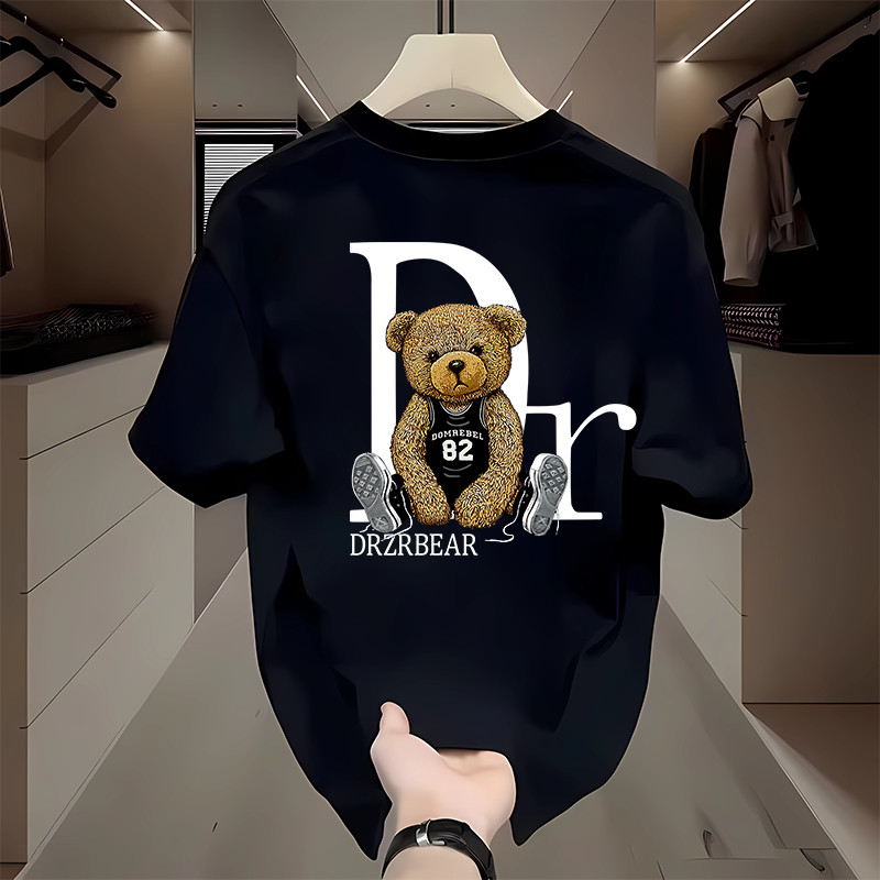 【kaos oversize pria】Distro Kaos lengan pendek kaos pria jumbo kaos branded pria original  Pria Wanit