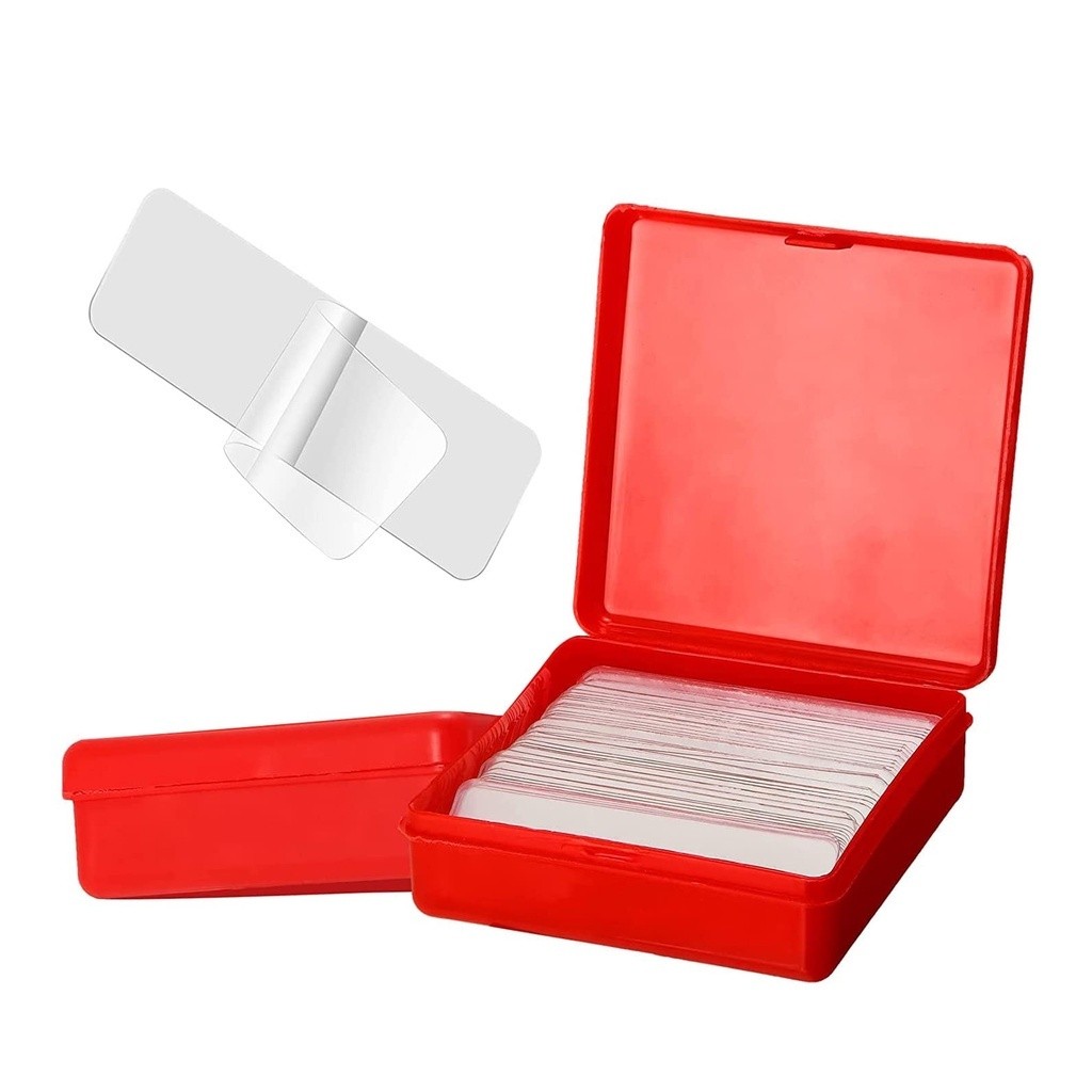 

DOUBLE TAPE MINI ISI 60PCS BOX TRANSPARAN 2 SISI / LAKBAN MINI BENING 60 PCS SERBAGUNA