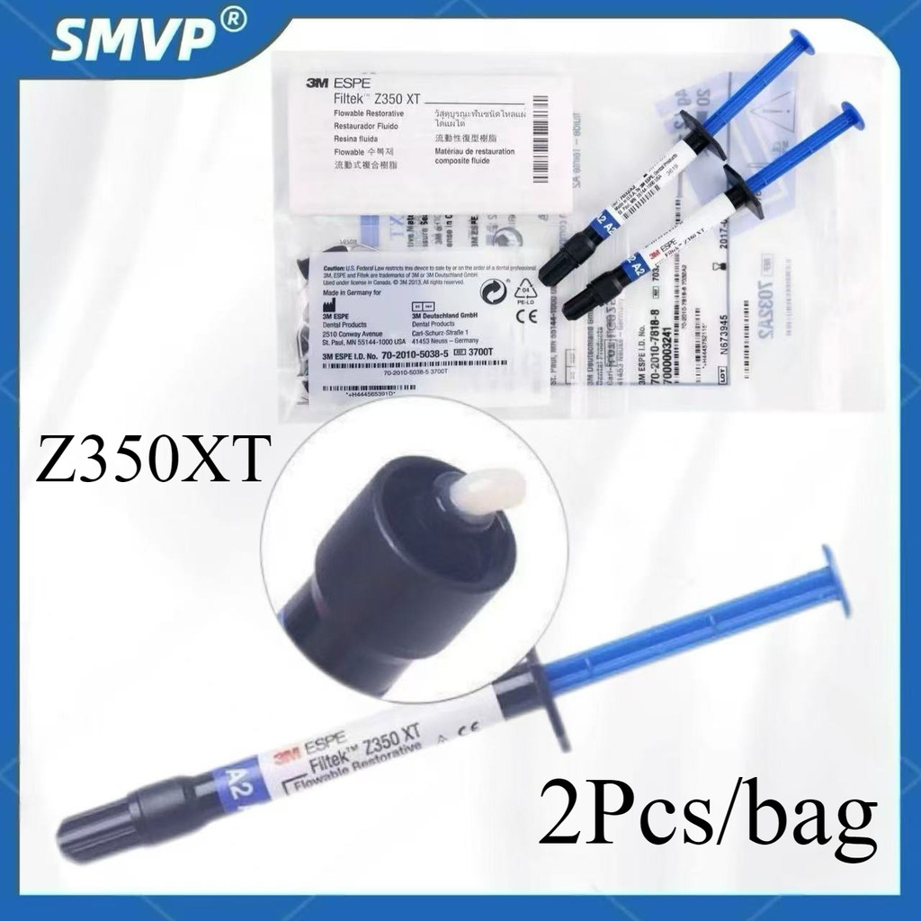 3M ESPE Z350XT Flowable Restorative 2Pcs/pack Dental Universal Composite Resin Light Cure Filling Ma