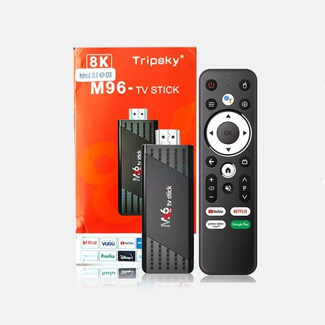 HDMI Dongle Realme 4K TV Stick Smart Google Android TV Box Full HD - M96 Voice 4/32