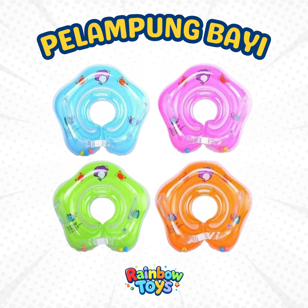 Pelampung Renang Bayi Ban Leher Anak Intex Bestway 1 2 3 4 5 Tahun