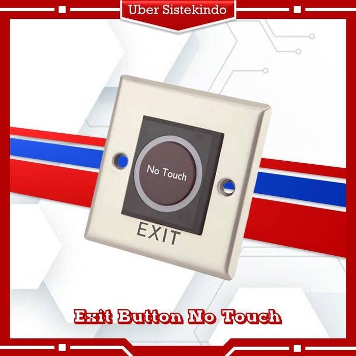 

No Touch Exit Button Access Control Touchless