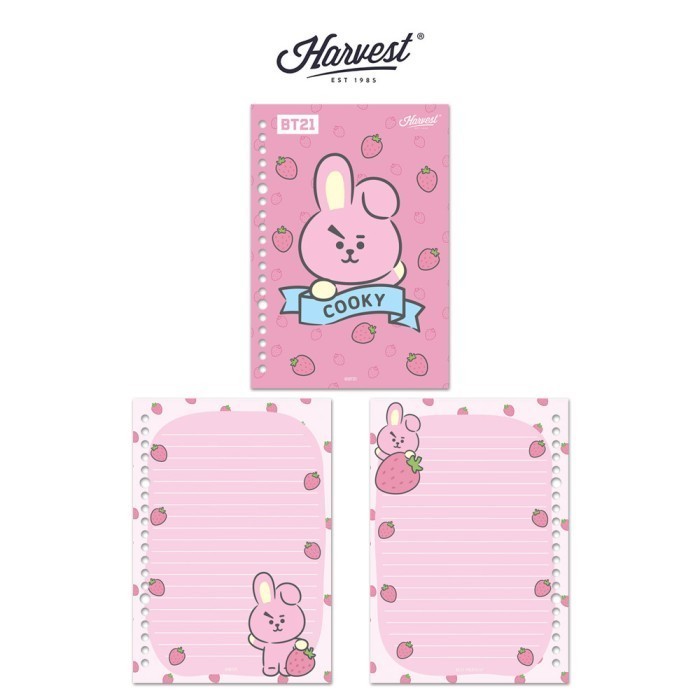 

Harvest BT21 Kertas Binder / Loose Leaf Sweet Fruits - COOKY