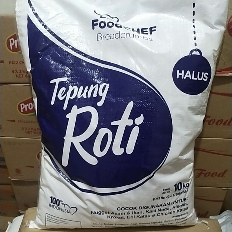 

Tepung Roti Halus Foodchef Breadcrumbs 10kg