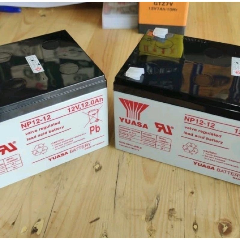 Aki Yuasa 12V 12Ah Aki UPS Aki Mobilan Anak Baterai Yuasa