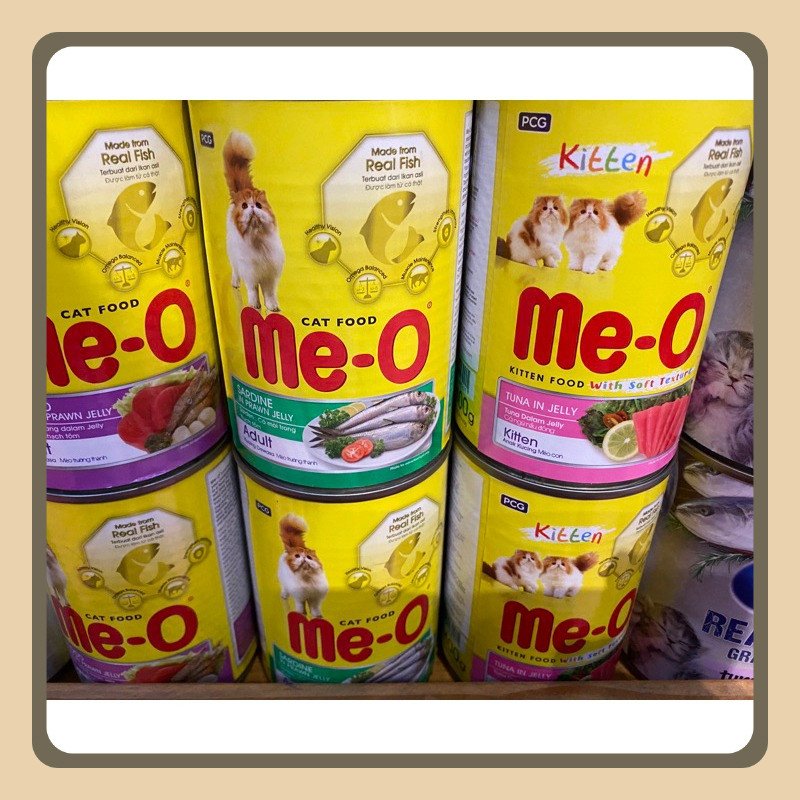 Meo Kaleng 400gr Makanan Basah Kucing Dewasa