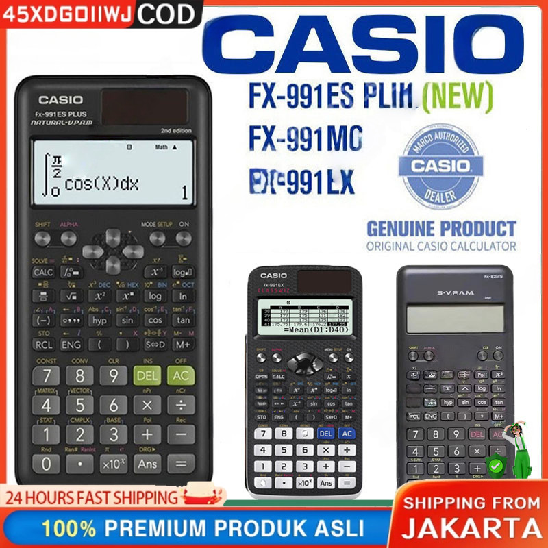 

Kalkulator Scientific Casio Matahari/40 Konstanta Rumus ilmiah Calculator Scientific Casio Kalkulator Casio Scientific 417 Fungsi/Dua Sumber Tenaga Baterai Dan Tenaga FX-991EX/991ES-Plus