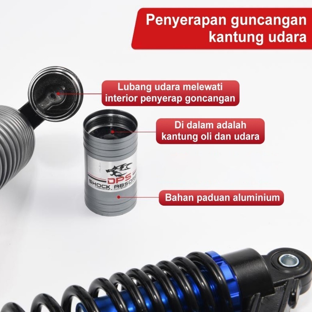 DISKON SHOCKBREAKER SHOCK SKOK SOK TABUNG BELAKANG DBS 8899 GPLUS G PLUS 310MM 330MM VARIO 110 CW