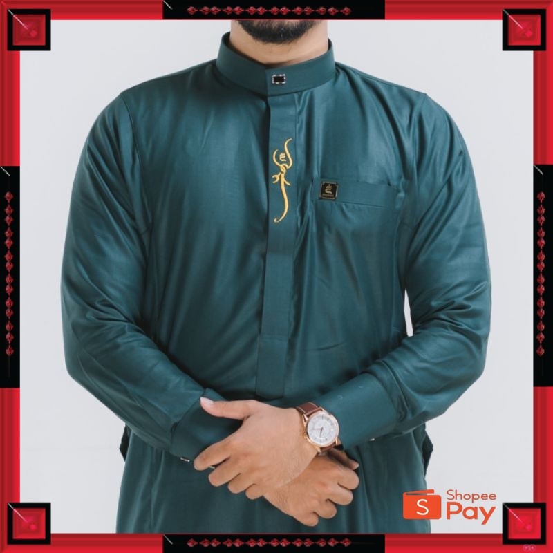 [PREMIUM ORIGINAL] [COD] JUBAH THOBE 7 ELGHAZI ZAFIQ COTTON /GAMIS PRIA SLIMFIT /JUBAH KEKINIAN BORD