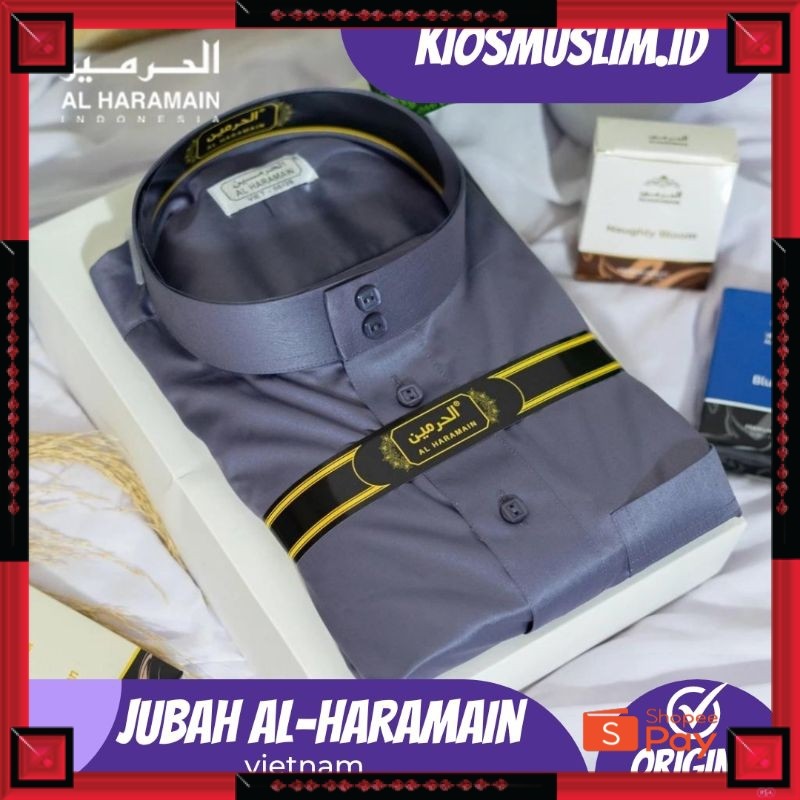 [PREMIUM ORIGINAL] (GARANSI) GAMIS JUBAH PRIA AL-HARAMAIN ORI VIETNAM
