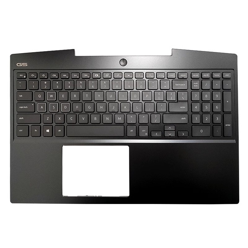 New For DELL Inspiron G5 5500 SE 5505 Laptop US English Keyboard With RGB Backlight Palmrest Upper C