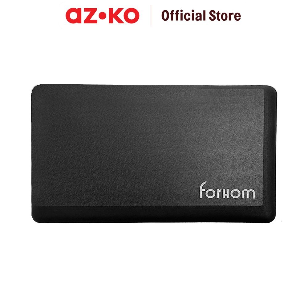 AZKO Forhom 71X44 cm Keset Pijakan Anti Fatigue Pvc - Hitam Stone Alas Pijak Mat Keset Alas Kaki Flo