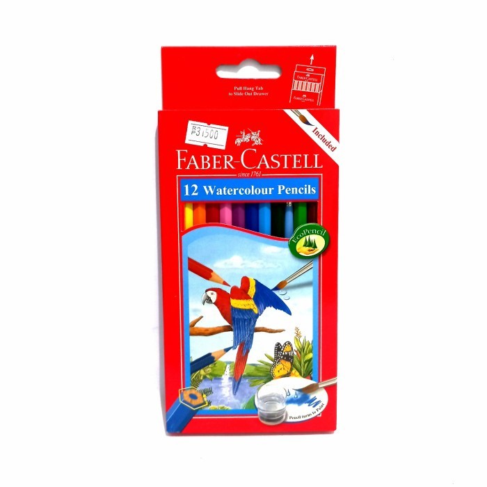 

Faber Castell Pensil Gambar Cat Air Parrot 12 Warna Panjang