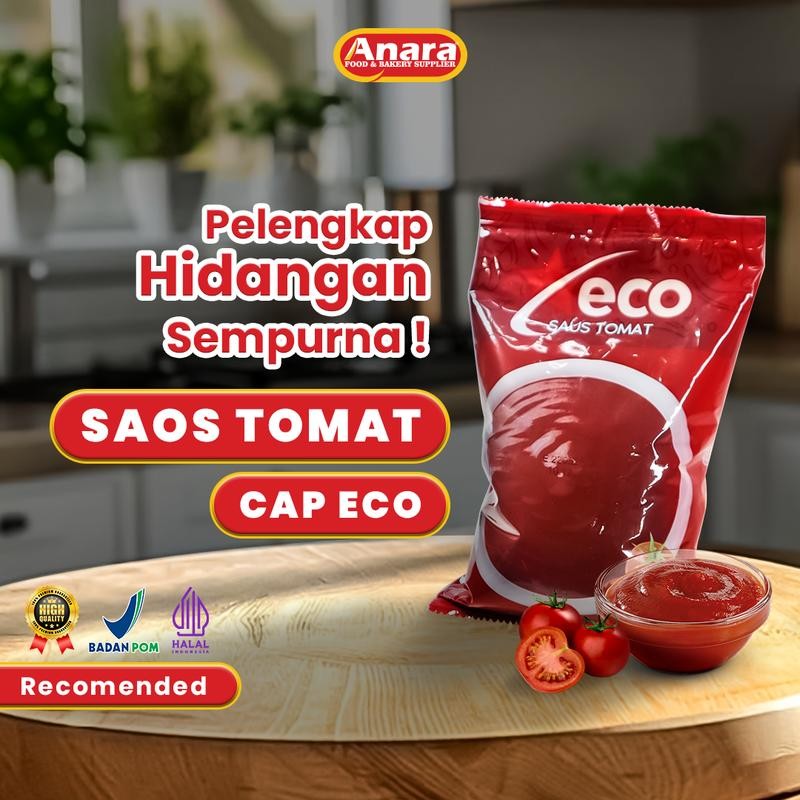 

Eco Saus Tomat Refill – Saus Tomat Berkualitas untuk Kebutuhan Dapur Anda Non Msg