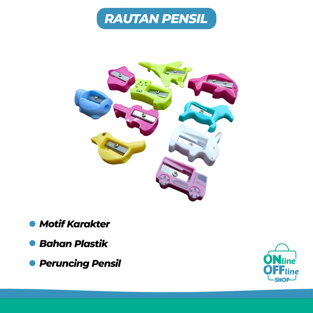 

Rautan Karakter Peraut Pensil Serutan Murah 757