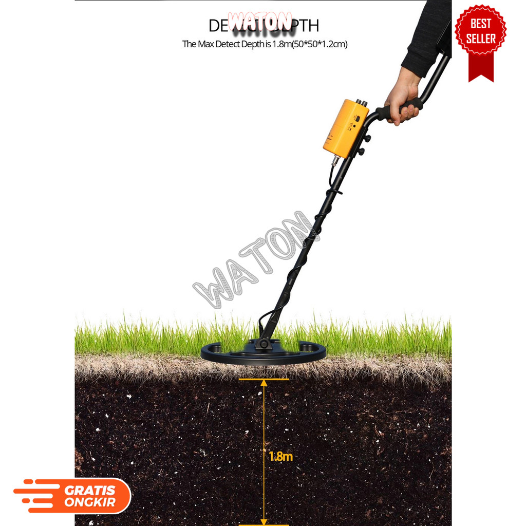 TIANXUN Pendeteksi Logam Metal Gold Silver Detector Finder - ST944