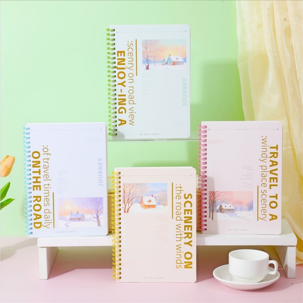 

BOBOMARTS JAKARTA BUKU TULIS RING A5 DEPAI 2880 ISI 80 LEMBAR NOTEBOOK RING MOTIF BUKU MEMO SPIRAL NOTEBOOK MURAH