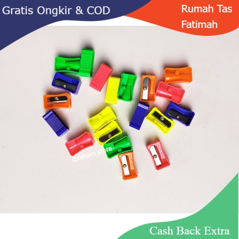 

Promo RAUTAN PENSIL ANTI KARAT DAN AWET RAUTAN PENSIL FABER CASTELL SHARPENER - 100 LV By Rumah Tas Fatimah