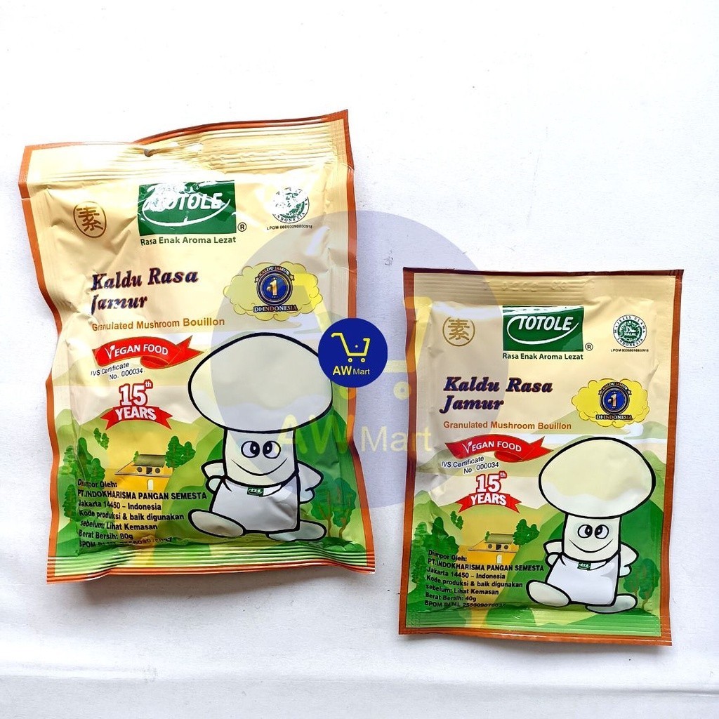 

TOTOLE KALDU JAMUR 40 GRAM , 80 GRAM - KALDU RASA JAMUR