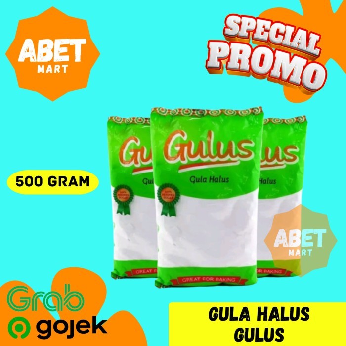 

Gula Halus Gulus 500Gr - 500 Gr 1/2Kg Tepung Gula Hijau Icing Sugar Putih Topping Donat Kue Primsfood Pak Pcs Dus