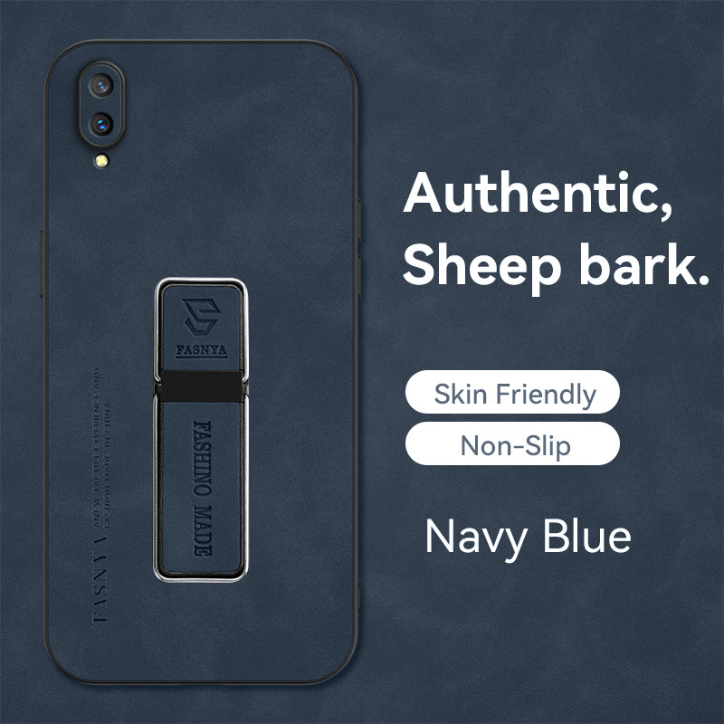 For Vivo V11 V11 PRO Case Ultra-thin Magnetic Holder Sheepskin Camera Protection Shock Absorption Ca