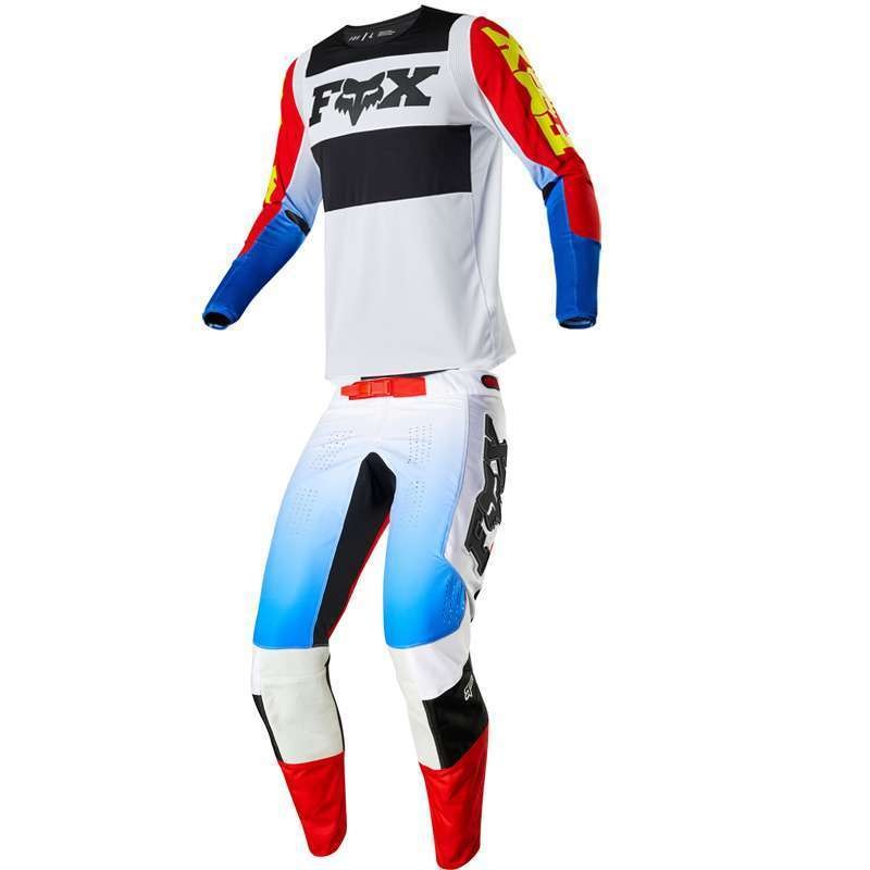 Fox 360 LINC Motocross Jersey & Celana BLU/RD