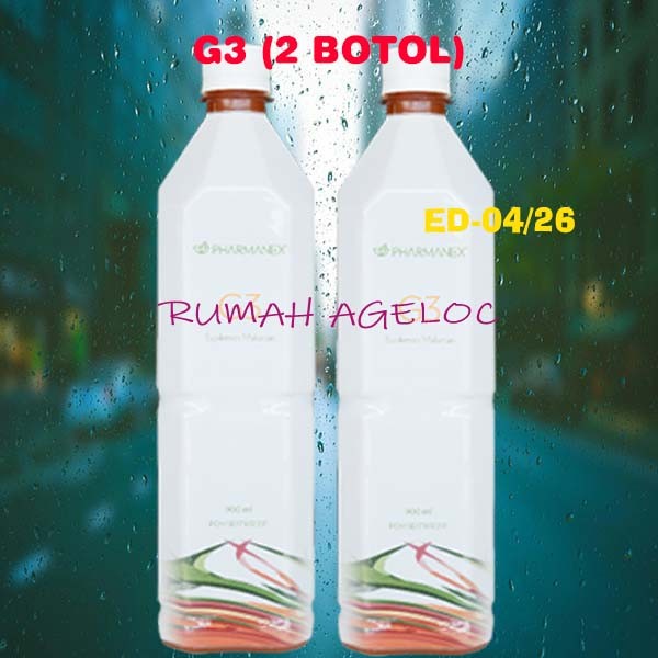 

[AI] MINUMAN ANTIOKSIDAN G3 (2 BOTOL) JUS G3 JUICE G3* G 3 G*3 SIAP KIRIM READY STOCK