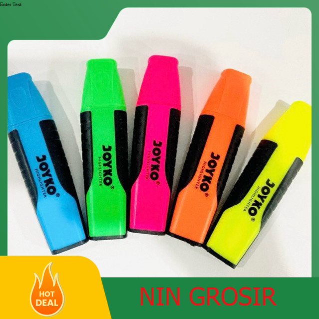 

Joyko Highlighter Penanda Berwarna 1 PCS