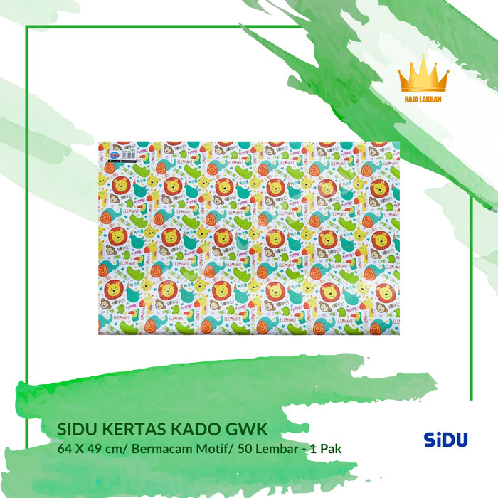 

Kertas Kado SIDU / Kertas Bungkus Motif SINAR DUNIA GWK