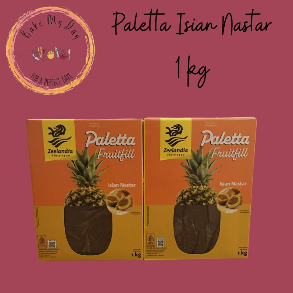 

Selai Paletta Isian Nastar / Nanas Serat 1 kg